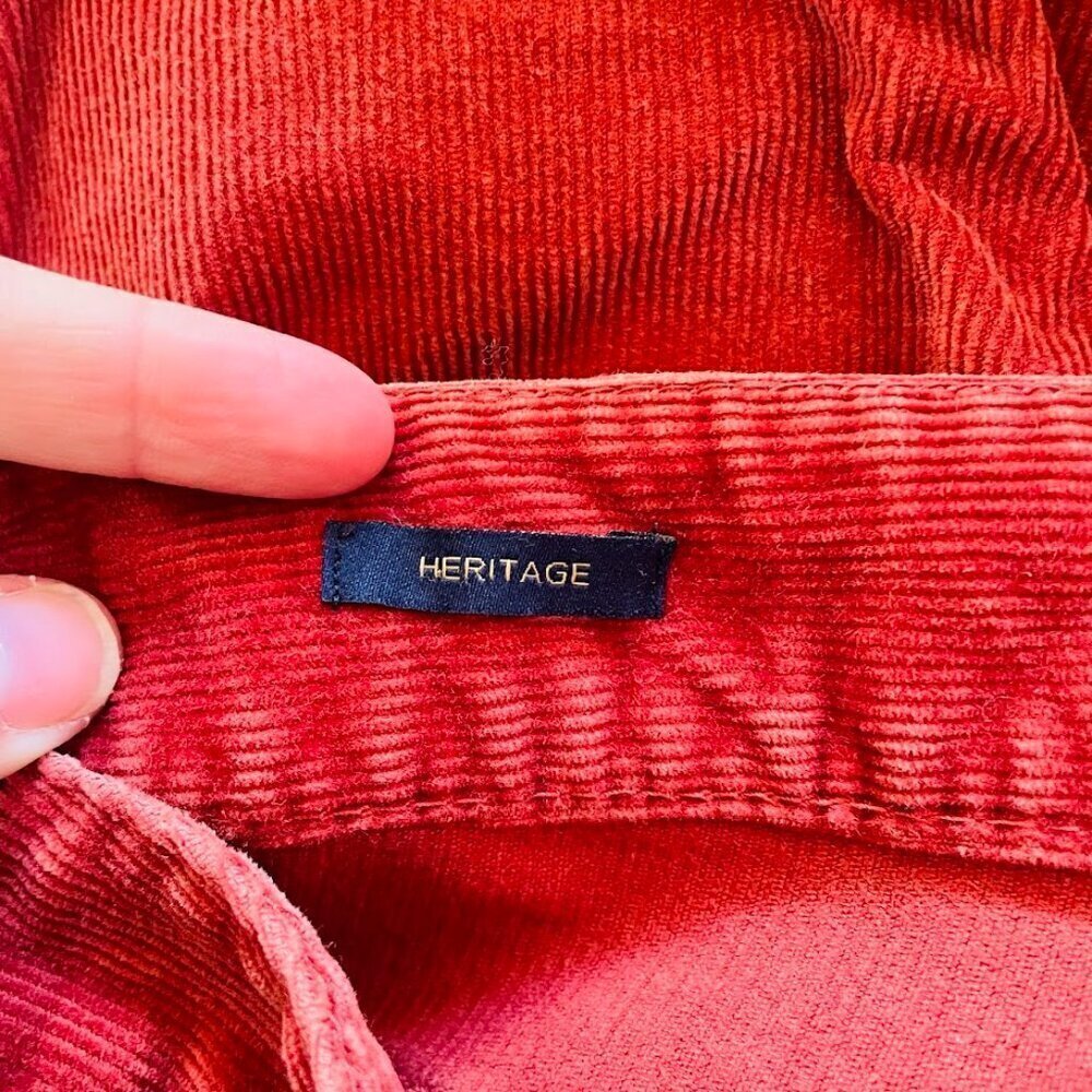 Talbots Pant Trouser Corduroy Rust Red Heritage C… - image 8